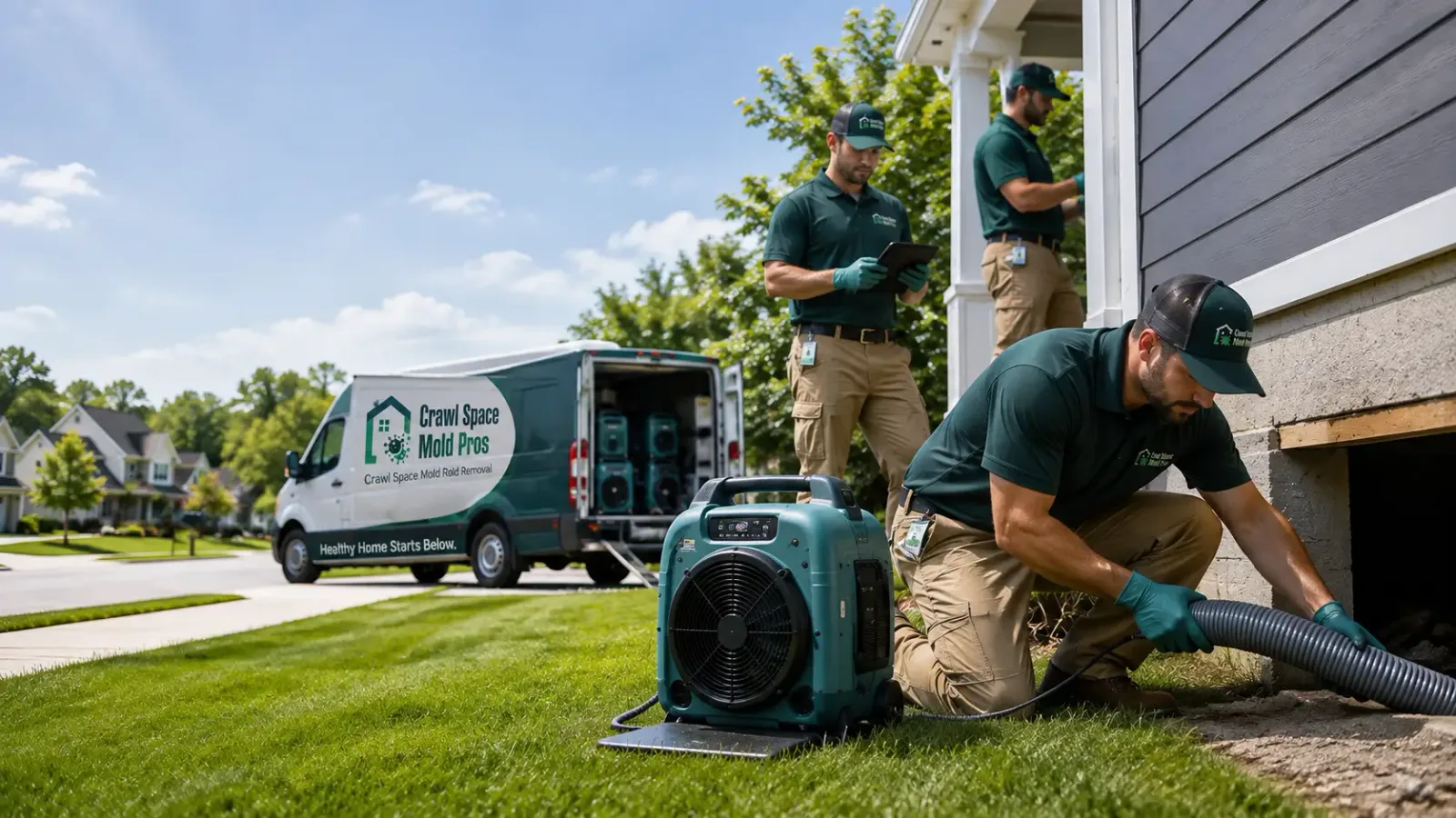 Crawl Space Mold Removal in Southampton, NY